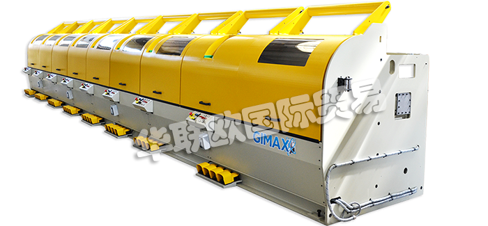 意大利GIMAX公司的產(chǎn)品主要包括：意大利GIMAX線材加工及電線處理設(shè)備，干式拉伸機(jī)、機(jī)械除垢機(jī)、防滑濕式拉伸機(jī)、金屬剃刮、靜態(tài)卷取機(jī)、旋轉(zhuǎn)卷取機(jī)、拉絲機(jī)、化學(xué)鍍銅槽、收紙器、放線裝置、垂直松緊補(bǔ)償器、鋸片松緊補(bǔ)償器、標(biāo)準(zhǔn)松緊補(bǔ)償器、全自動(dòng)回收機(jī)、半自動(dòng)回收機(jī)、滾筒包裝機(jī)、導(dǎo)線矯直機(jī)、金屬絲矯直器、卸料輸送機(jī)、升降臺(tái)、退火爐、壓實(shí)機(jī)、小閥芯主軸、自動(dòng)再生料機(jī)。