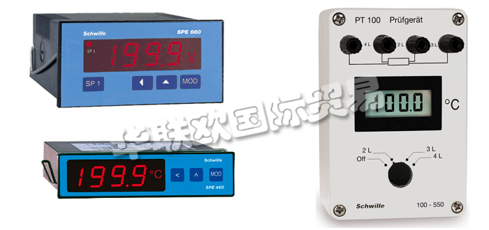 德國SCHWILLE公司主要供應：德國SCHWILLE傳感器,SCHWILLE轉(zhuǎn)換器，電流傳感器，壓力傳感器，流量傳感器，電壓轉(zhuǎn)換器，電位計轉(zhuǎn)換器，隔離放大器，時間信號發(fā)送器，溫度計，溫度傳感器測試儀等產(chǎn)品。